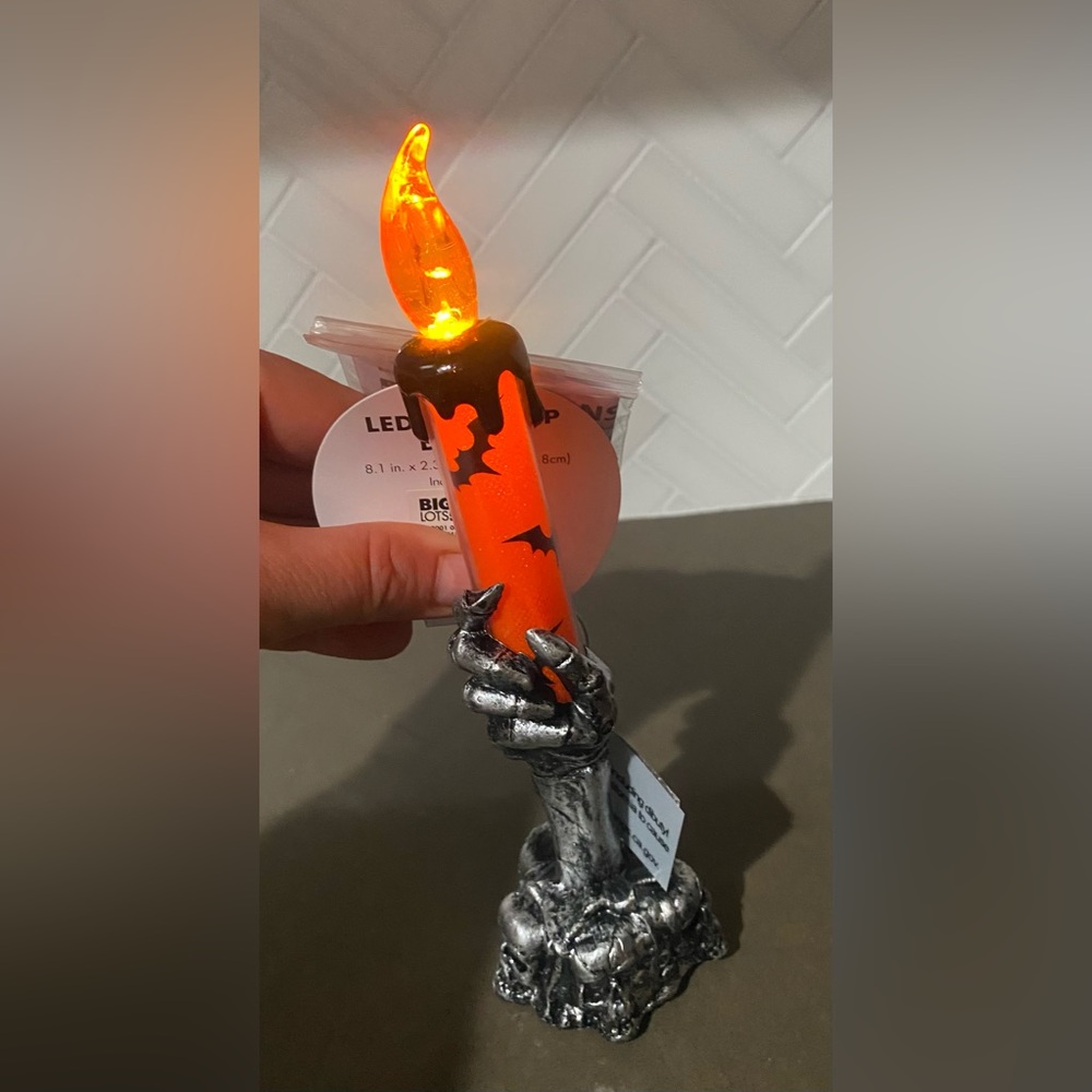 Halloween Led Candle Table Decor